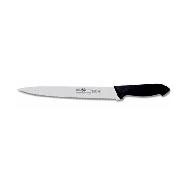 Нож для мяса с волнистым лезвием ICEL HORECA PRIME 28100.HR64000.250 черный