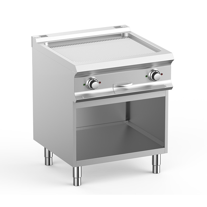 Электрическая жарочная поверхность 700 серии Apach Chef Line GLFTE77ROSP чугун